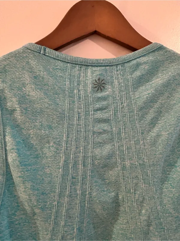 Athleta Fastest Track Tank Top Turquoise Blue Size XS - Image 9