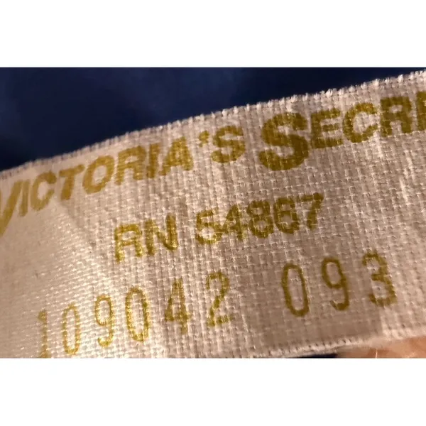 Vintage Victoria's Secret Gold Label Black Lace Garter Belt 90s‎ 80s Canada Made - Image 12