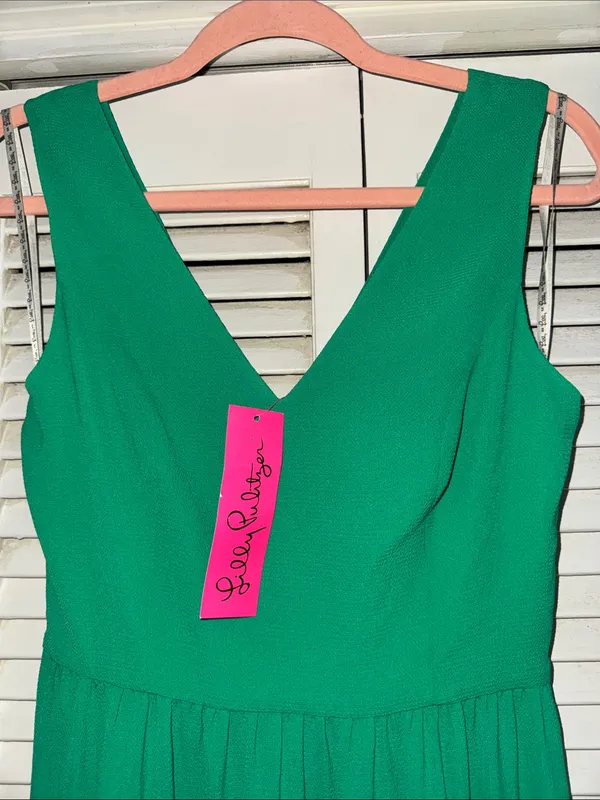 Lilly Pulitzer MAURINE MAXI DRESS Sleeveless V-Neck NWT - Image 3