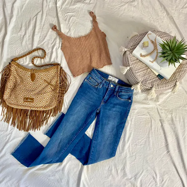 Free People Low Rise Jeans - Image 5