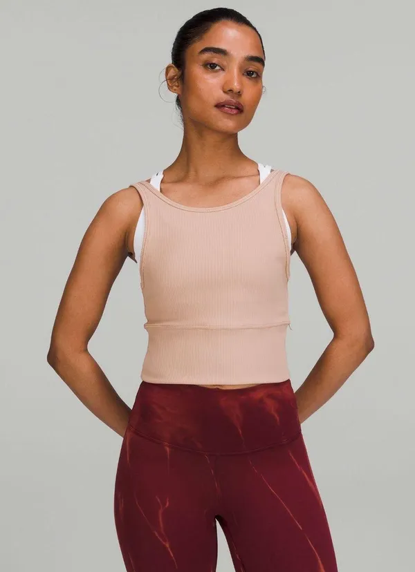Lululemon Power Pivot Ribbed Tank - Image 4