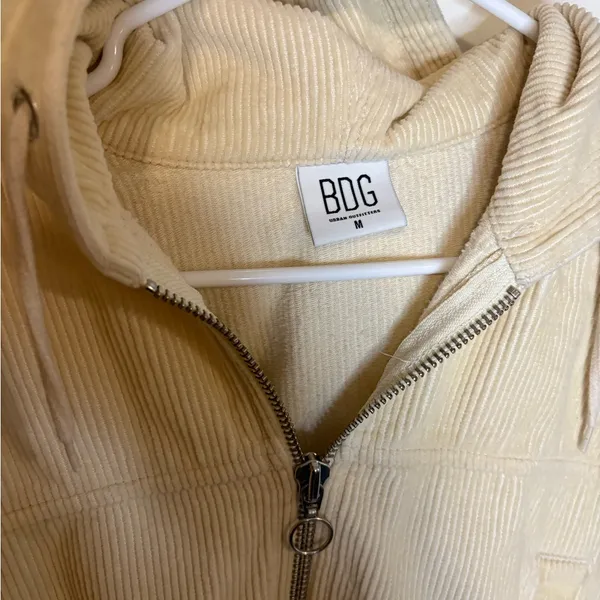 BDG Urban Outfitters Corduroy Crop Hooded Jacket - Image 3