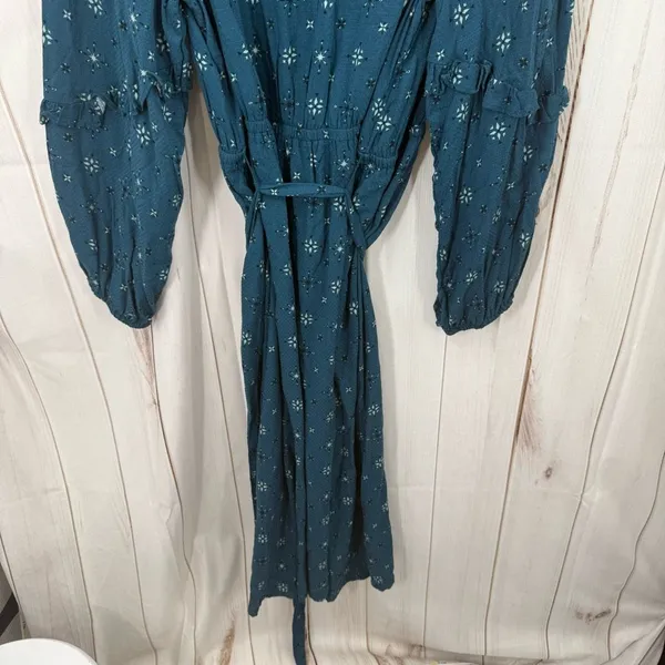 Knox Rose Women’s XXL Blue Wrap Dress Plus Size - Image 5