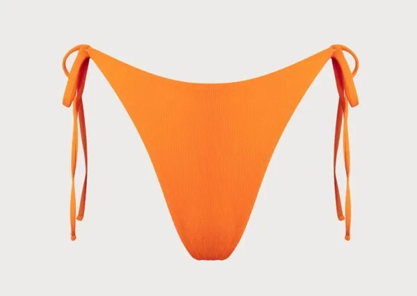 Berlook Orange Reversible Triangle Bikini Set, NWT - Image 7