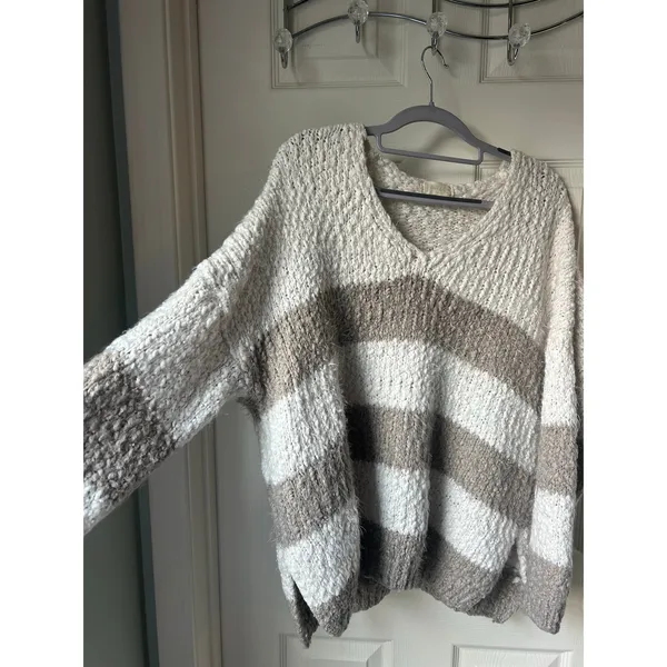 Altar'd State Stripped Sweater - M/L - Image 3