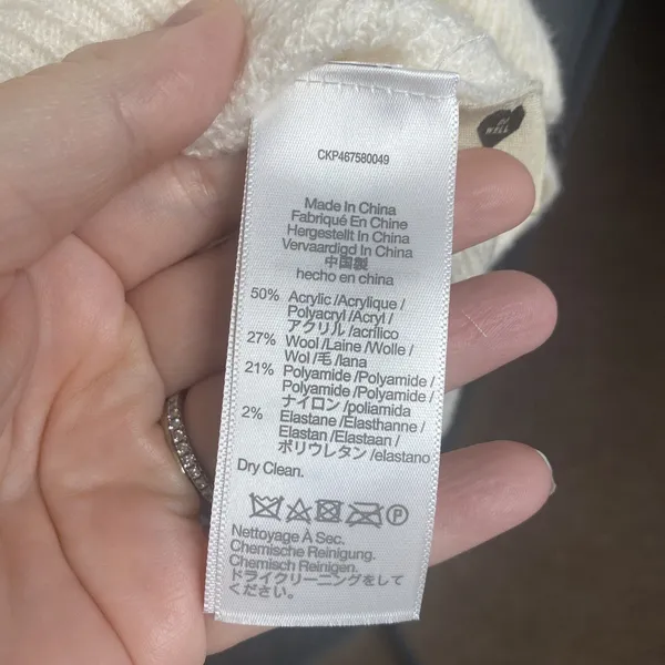 Melwood Square Neck Sweater Madewell XXL (b36.5) - Image 4