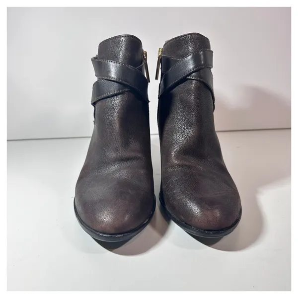 Louise et Cie Lo Ranier Booties Womens‎ Sz 8 Leather Western Cowgirl Chic Style - Image 2