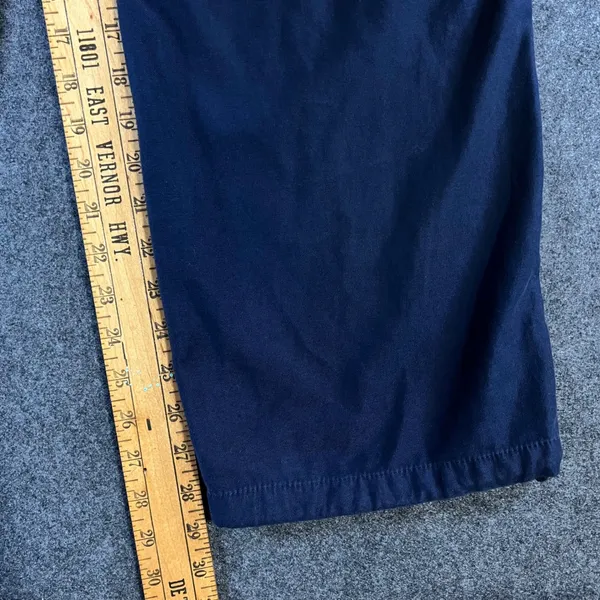 TNA Aritzia Surplus Division Navy Blue Cargo‎ Pants Wide Leg Women Size 4 - Image 5