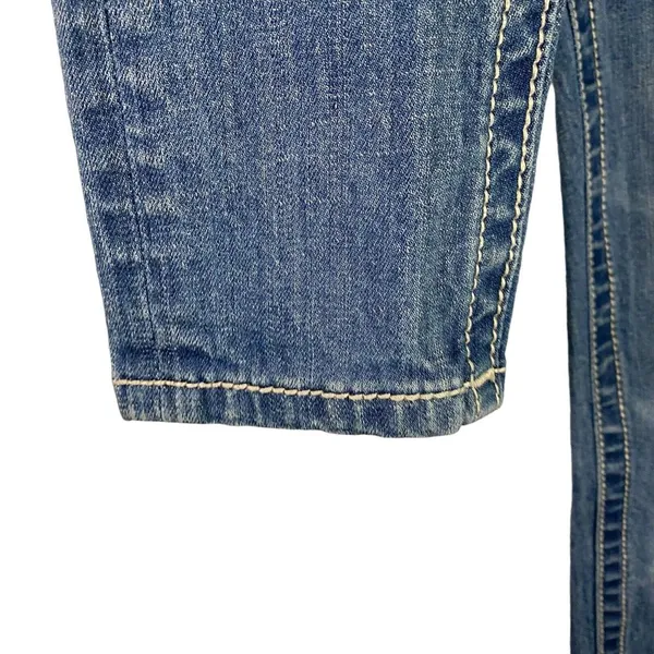 New Miss Me Jeans Womens Sz 26 Signature Skinny Denim Embroidered‎ Cross Pockets - Image 7