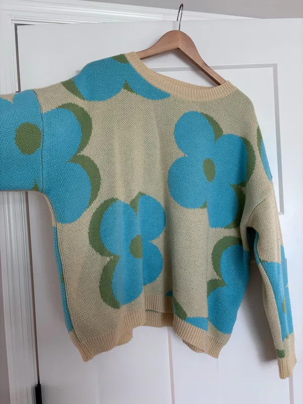 Bailey Rose Sweater Floral Multi Cardigan - Image 2