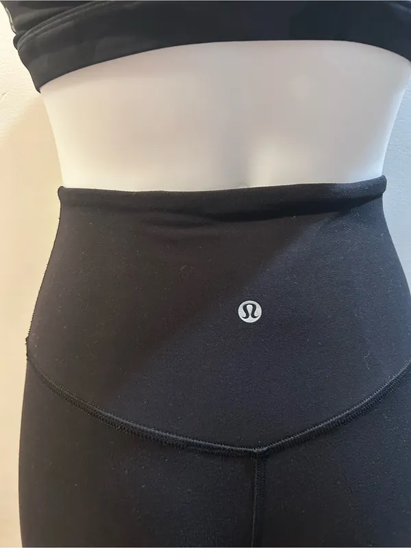 lululemon athletica Black High-Rise Flared Leggings - Image 3