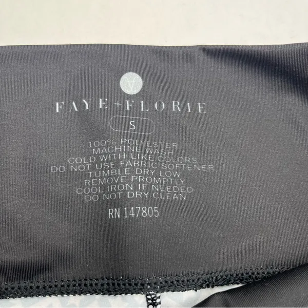 Faye‎ + Florie Pink Skull Star Black Shorts Womens Size Small Athletic NEW - Image 2