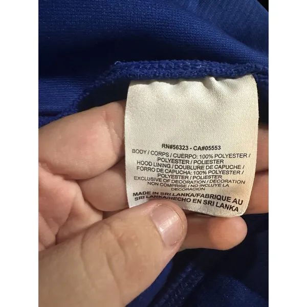 Nike Giants Women’s Blue Thermal-Fit Pullover Sweatshirt Size M NFL - Image 12