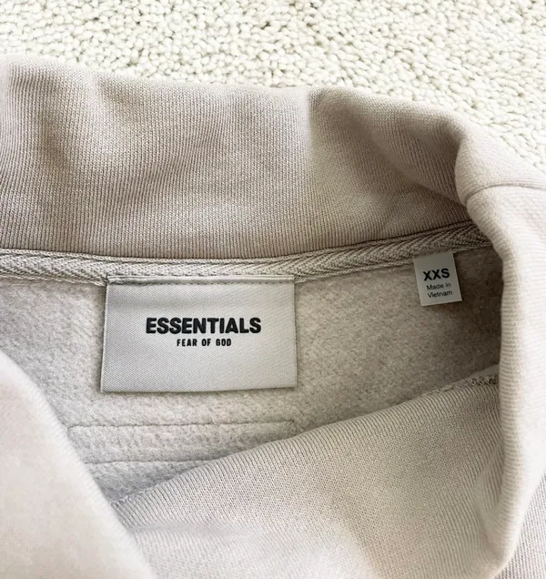 Fear of God ESSENTIALS Mock Neck Sweatshirt xxs - Image 9