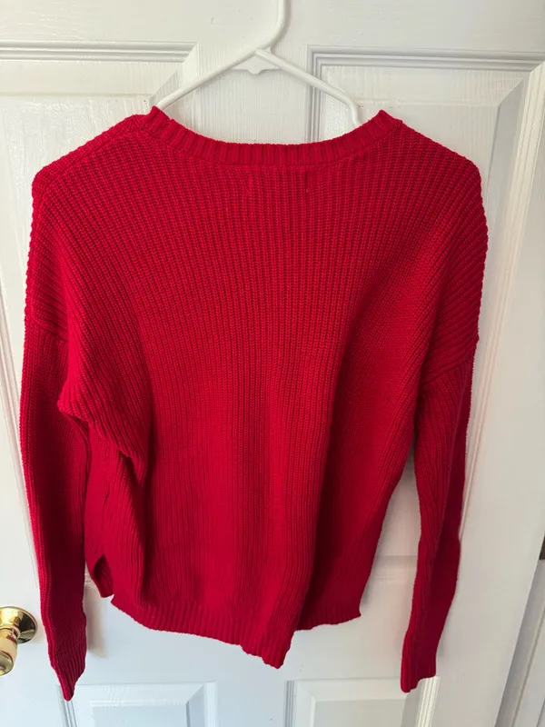 Red Hollister Sweater - Image 5