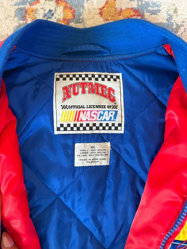 Jeff Gordon authentic NASCAR jacket Blue Size XL - Image 3