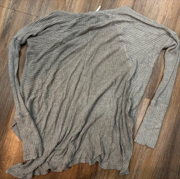 Free People Ventura Waffle Knit top M - Image 5