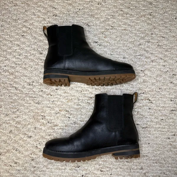 Madewell The Ivy Chelsea Boot in Leather True Black Women’s Size 8.5 Boots - Image 8
