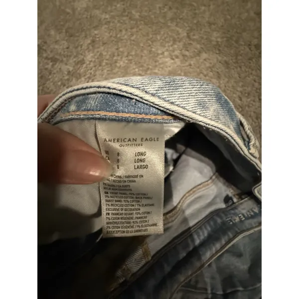 American Eagle‎ Outfitters Women's Mom Jeans Strived Size 8 Long - Image 10