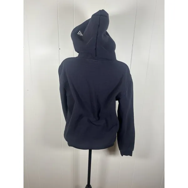 Atlanta Braves New era floral Spellout hoodie embroided Navy baseball spring M‎ - Image 4