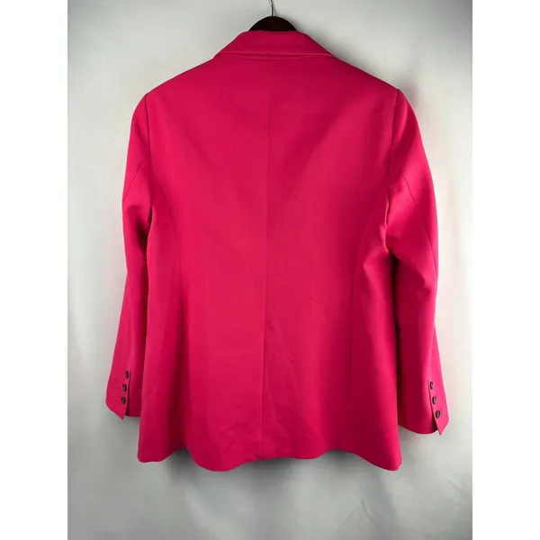 Women’s Karen Millen Size 18 Bright Pink Blazer - Image 3
