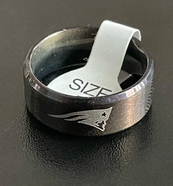 8mm New England patriots ring size 7 - Image 3