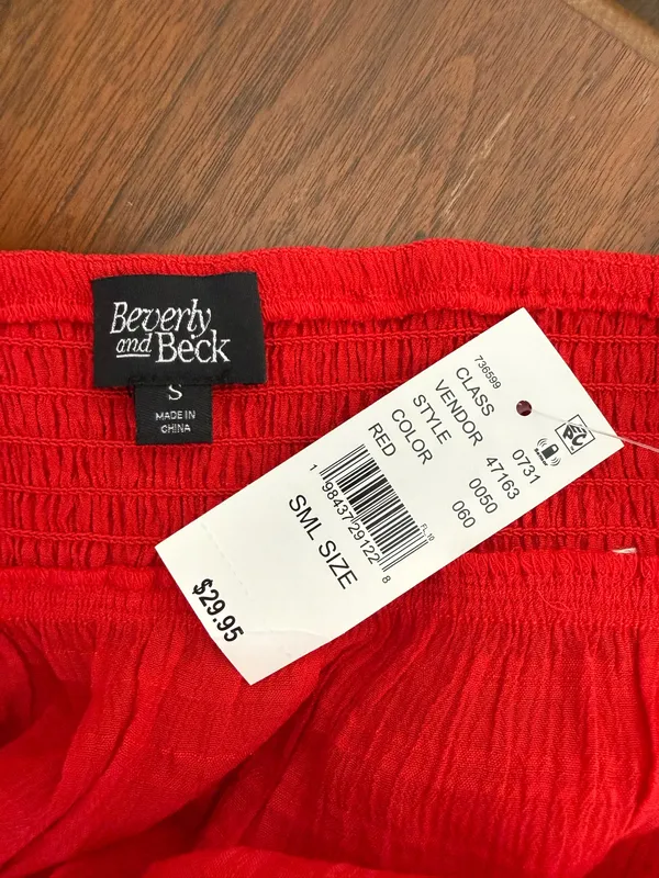 PacSun Halter Red Top - Image 5
