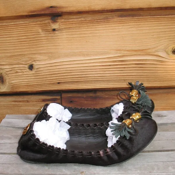 Tory Burch Black Ballet Flats - Image 2