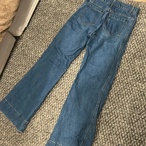 Dissh Classic Blue Denim Sailor Jeans Size 6 - Image 8