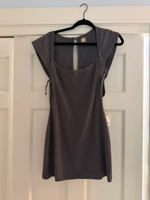 Free People Grey Dress - Image 3