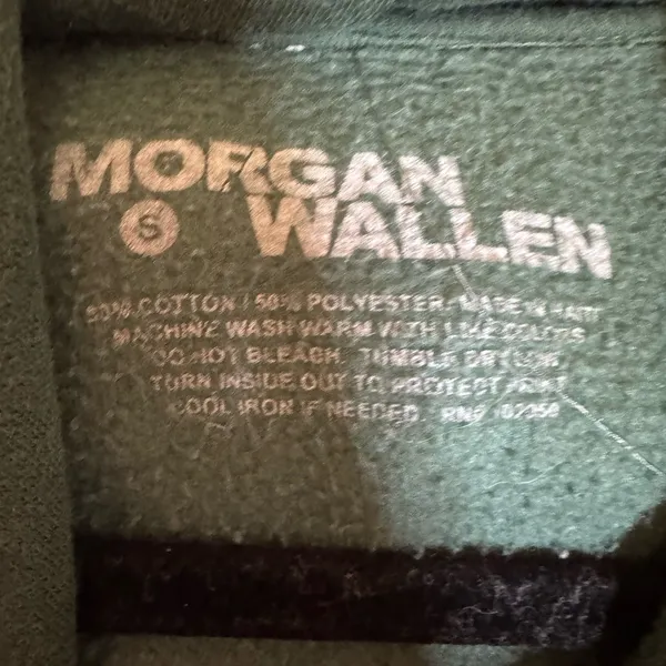 Morgan Wallen One Night at a Time 2024 Concert Tour‎ Sweatshirt Small - Image 3
