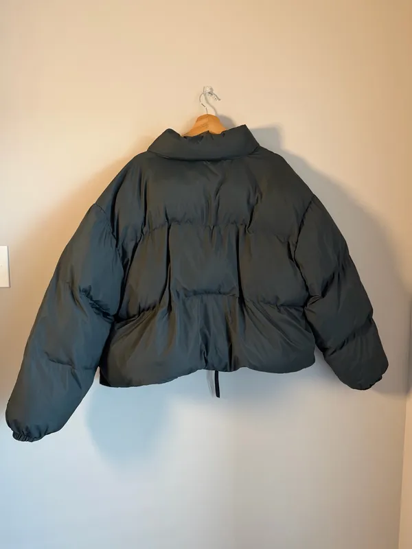 Fabletics Wander Cropped Puffer SZ 2X Winter Fall Trendy Puffer Jacket - Image 4