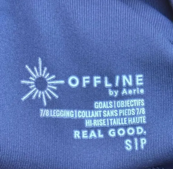 Offline by Aerie Goals 7/8 Legging Hi-Rise Real Good Size S - Image 4