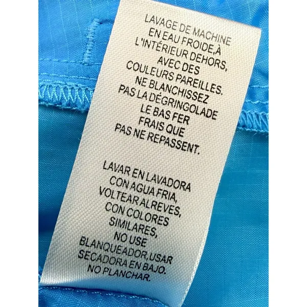 Alo Coolfit Bright Blue Nylon Lightweight Zip Vest Size S Small EUC!! - Image 6