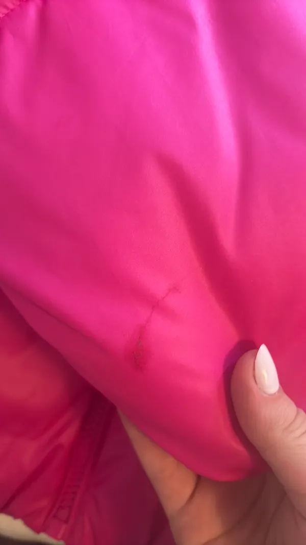 Old Navy Pink Puffer Jacket - Image 3