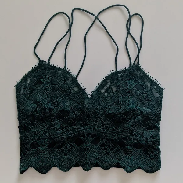 {Free People} Brand New Ilektra Lace Bralette - Image 3