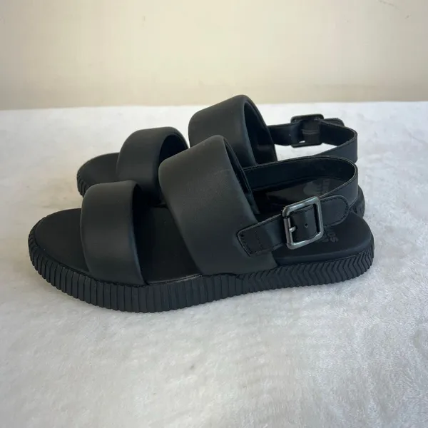 Sorel Black Ona Slingback Sandals 7.5 Women - Image 3
