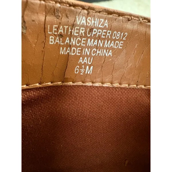 Nine West Vintage America‎ Collection Brown Leather Knee High Riding Boots 6.5 - Image 10