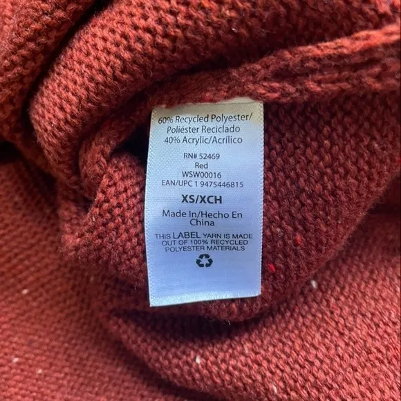 Free Assembly Sweater Roll Neck Rust Fleck Speckled Cozy Pullover Womens Size XS - Image 6