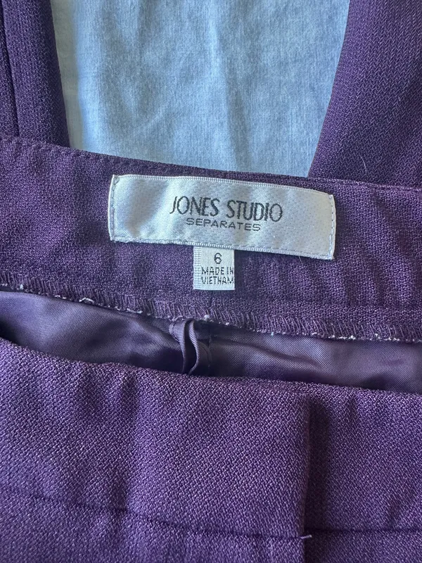 Jones studio purple trousers - Image 3