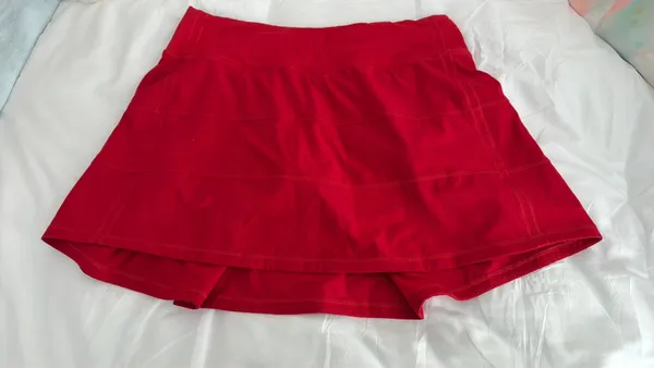 Red Lululemon Skirt - Image 3