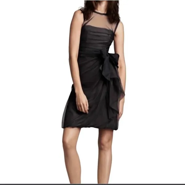 WHITE By Vera Wang‎ Dress Black Size 4 - Image 2