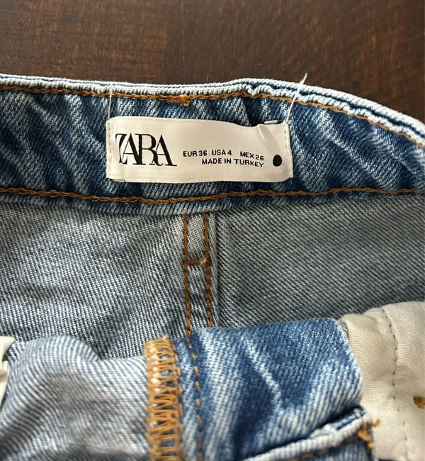 ZARA Jean Shorts - Image 3