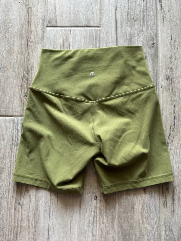 Lululemon Align High-Rise Short 6" Bronze Green Size 4 - Image 7