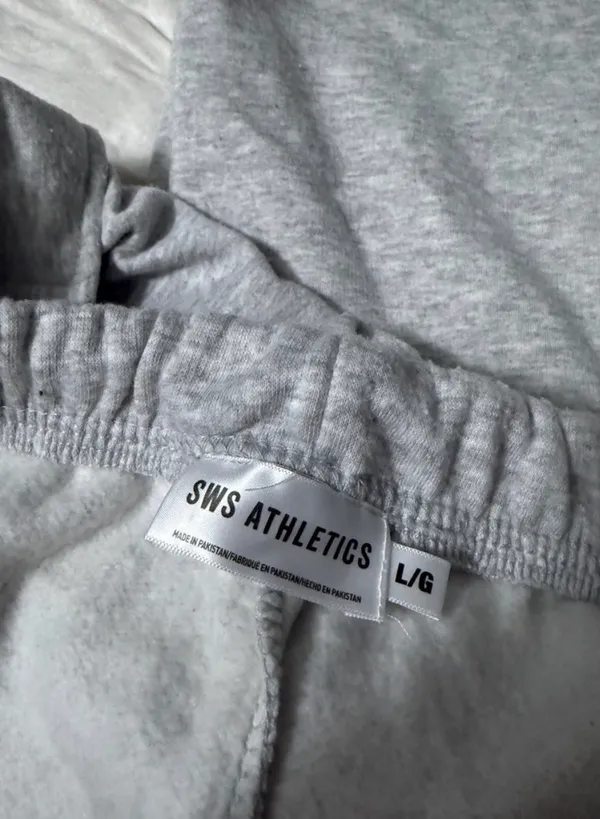 NWTS SWS Athletic UltraFleece Cargo Sweatpants Color Spring Grey Mix - Image 6