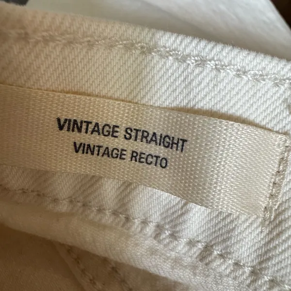 Universal Thread‎ cream straight jeans size 0 - Image 3