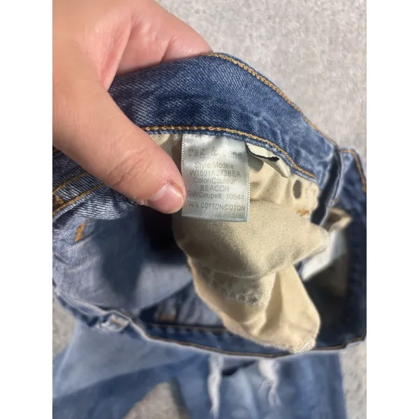 rag‎ bone boyfriend jeans distressed loose relaxed fit beacon 27 - Image 10
