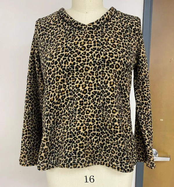 Leopard Pajama Set L 12 - Image 7