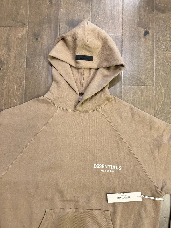 Fear Of God Essentials Oak Hoodie - Size Small - Image 2