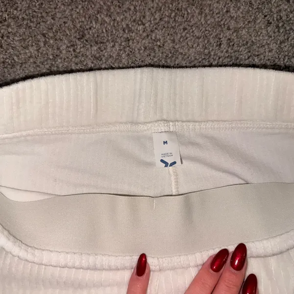 Old Navy Cream Wide Leg Women's Pants - Image 5